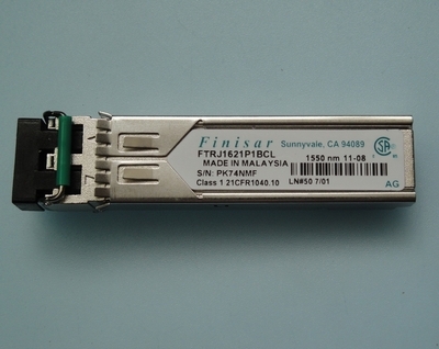 【finisar 光纤模块安装 2G 千兆单模80km 双纤SFP: FTRJ1621P1BCL】价格,厂家,图片,收发器,深圳市恒德禄科技-